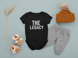 "The Legacy" Infant Bodysuit Black