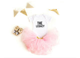 "The Legacy" Infant Bodysuit Black